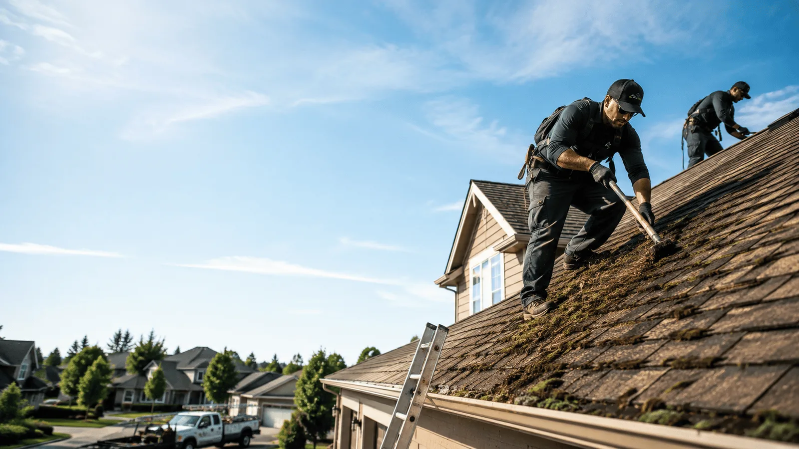 Roof Moss Removal in Baldwin, GA near me